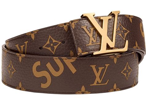 louis vuitton supreme belt brown fake|louis vuitton belt scam.